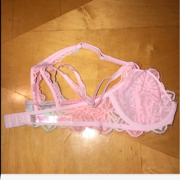 Victoria’s Secret PINK unlined lace bra - Picture 5 of 7